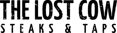 The Lost Cow Steaks & Taps logo
